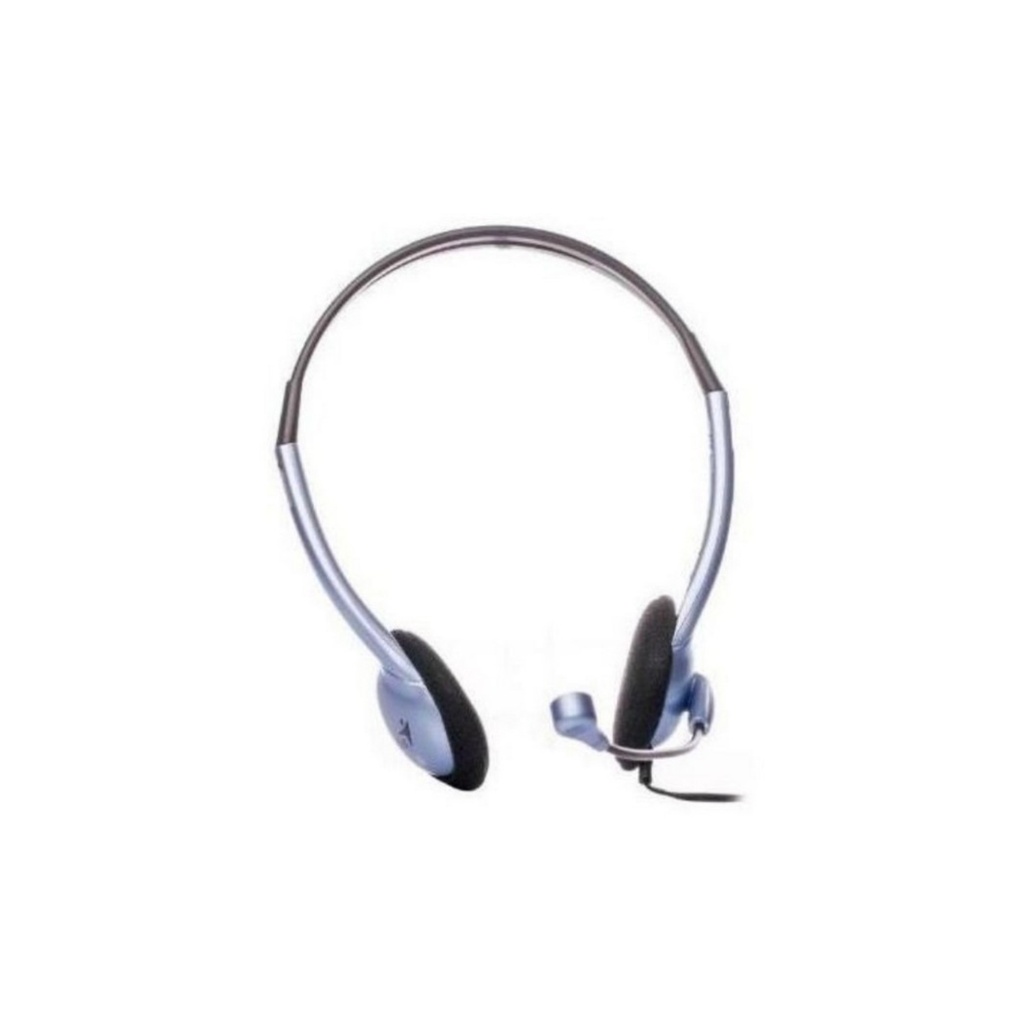 Audífono Diadema GENIUS HS-02B 2 Plug 3.5mm Azul-Negro
