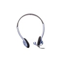 Audífono Diadema GENIUS HS-02B 2 Plug 3.5mm Azul-Negro
