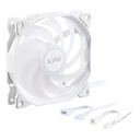 Additional Image for XPG VENTO Reverse 120 ARGB PWM 3 Pack, White, Rifle Bearing, 120mm Fan, 4-Pin PWM, Speed: 300-1600 RPM, Max Air Flow: 65.33 CFM, Fan Noise: 24 dBA, 2 Years Warranty