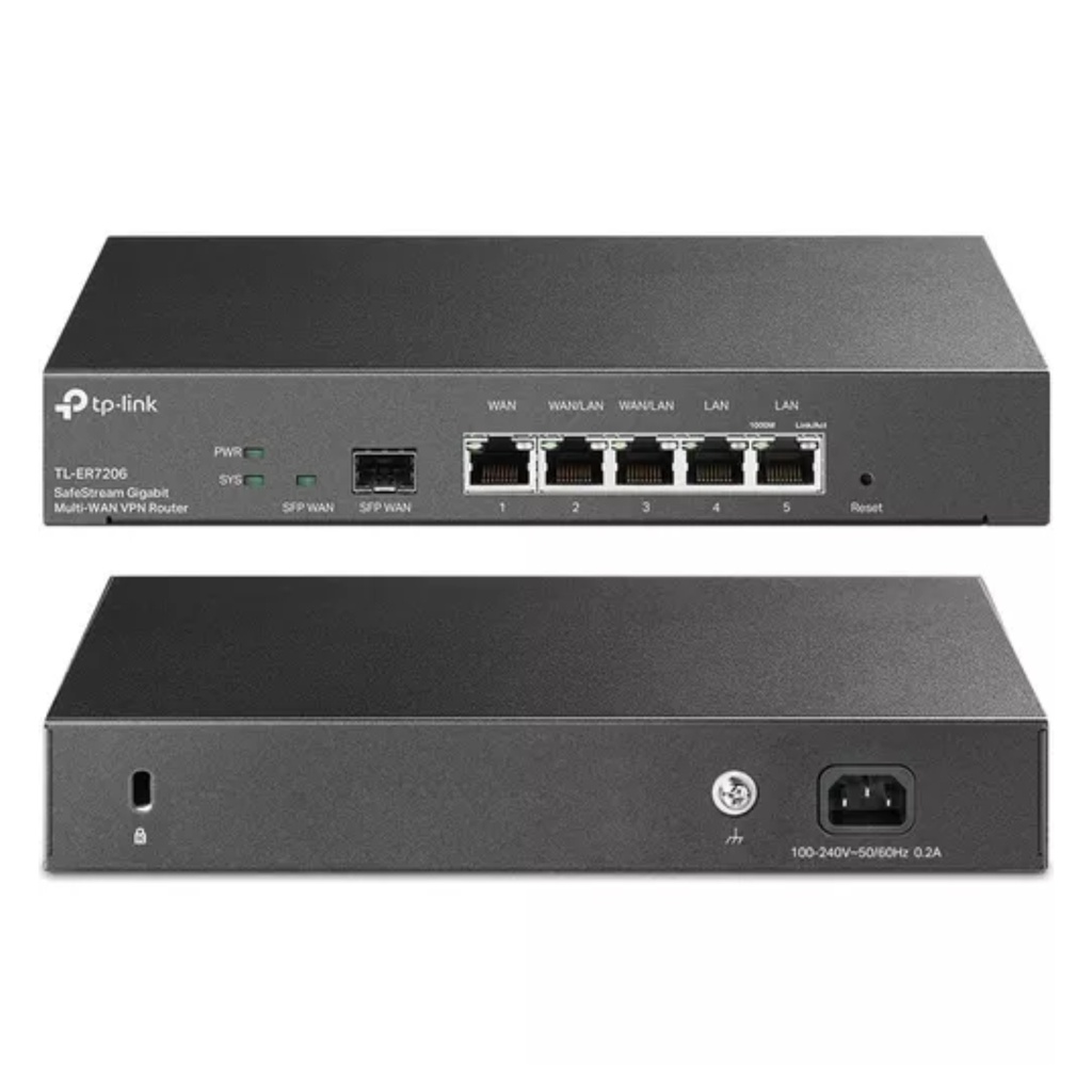 Router TPLINK 5 Puertos WAN/LAN COLOR Negro