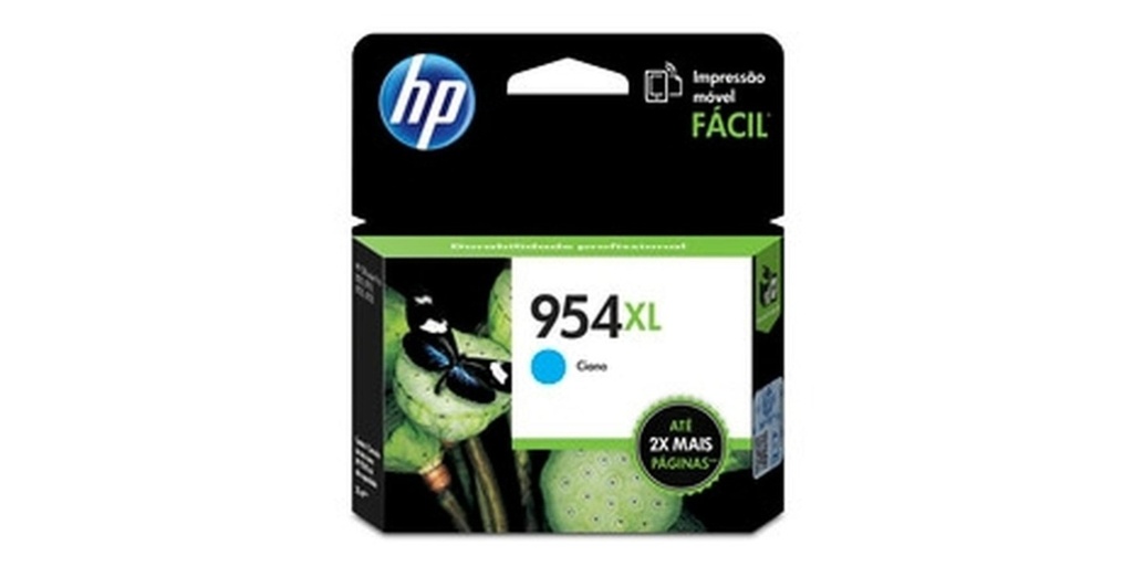 Kit Cartuchos Tinta Hp 954xl Original Negro Y Cian 