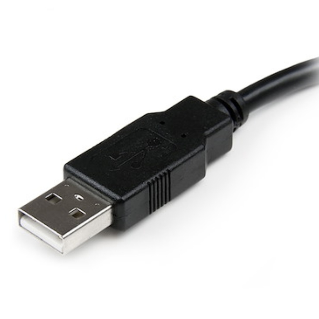 Cable StarTech adaptador externo USB 2.0 de 6 pulgadas A a A M/F
