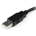 Cable StarTech adaptador externo USB 2.0 de 6 pulgadas A a A M/F
