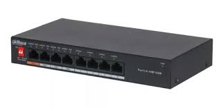 Switch Dahua No Administrable 8 puertos 10/100 (Plástico)