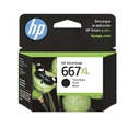 KIT: Cartucho Original de Tinta Hp 667xl Alto Rendimiento Negro, 480 Páginas, 8.5 ml + Cartucho Original De Tinta Hp 667 Tricolor, 100 Páginas, 2 ml