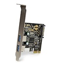 2 Port PCIe USB 3.0 Card w/ SATA Power