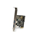 2 Port PCIe USB 3.0 Card w/ SATA Power