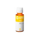 Combo De 2 Botellas De Tintas Hp Gt52 Amarilla