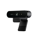 Camara Web LOGITECH Brio 4k Pro COLOR Negro