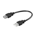 Cable StarTech adaptador externo USB 2.0 de 6 pulgadas A a A M/F