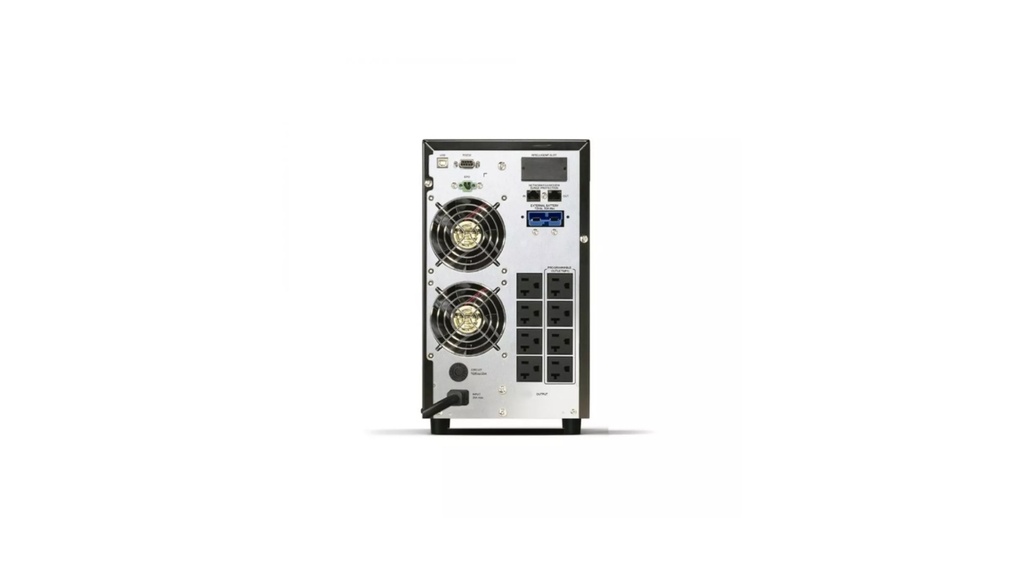 Ups CDP Monofasica On Line Tipo Torre 2000VA/1800W Tarjeta SNMP Opcional COLOR Negro