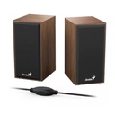Parlantes GENIUS Sp hf180 USB 4W Power WoodParlantes GENIUS Sp hf180 USB 4W Power Wood