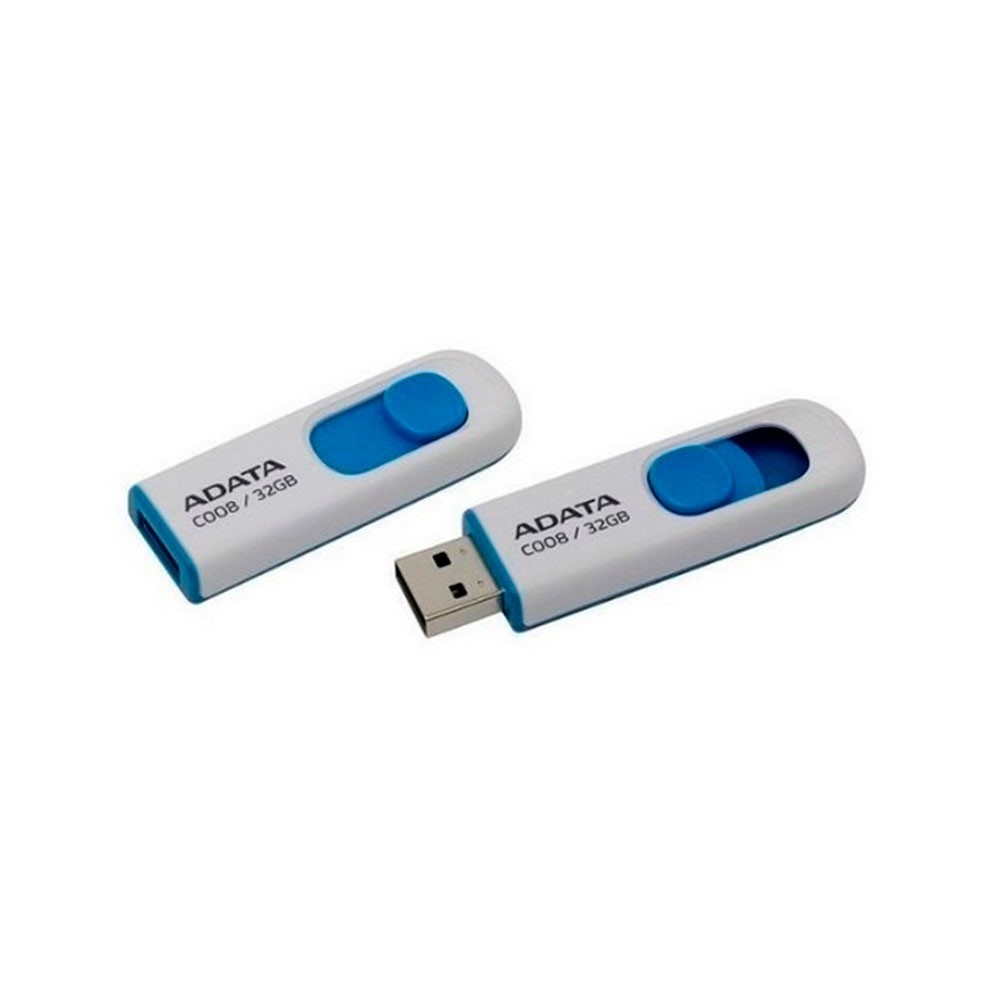 Additional Image for Memoria USB ADATA 2.0 Retractil 32GB COLOR Blanca