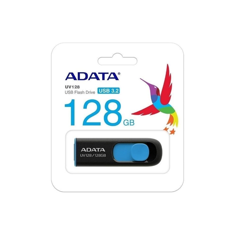 Additional Image for Memoria USB ADATA AUV128-128G-RBE  Negra - Azul
