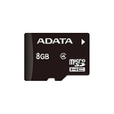 Additional Image for Tarjeta de memoria Adata con adaptador SD 8GB clase 4