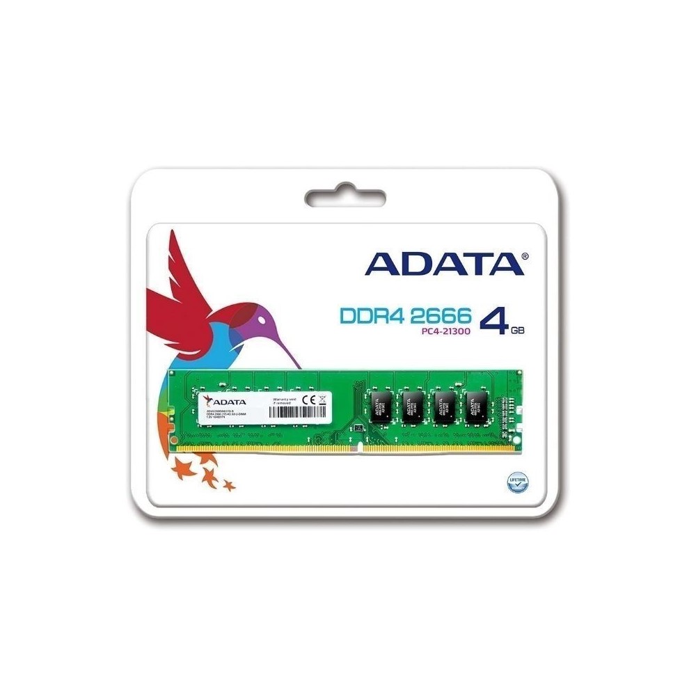 Additional Image for Memoria Ram Adata Pc 4gb AD4U2666W4G19-R