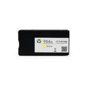 Cartucho Original De Tinta Hp 954xl Alto Rendimiento Amarillo, 1.600 Páginas, 20 ml
