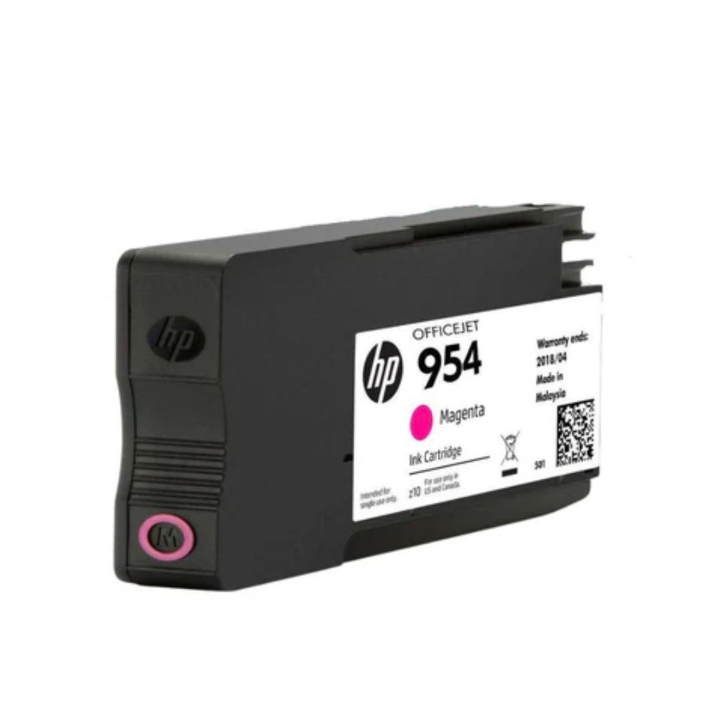 Cartucho Original De Tinta Hp 954 Magenta, 700 Páginas, 10 ml