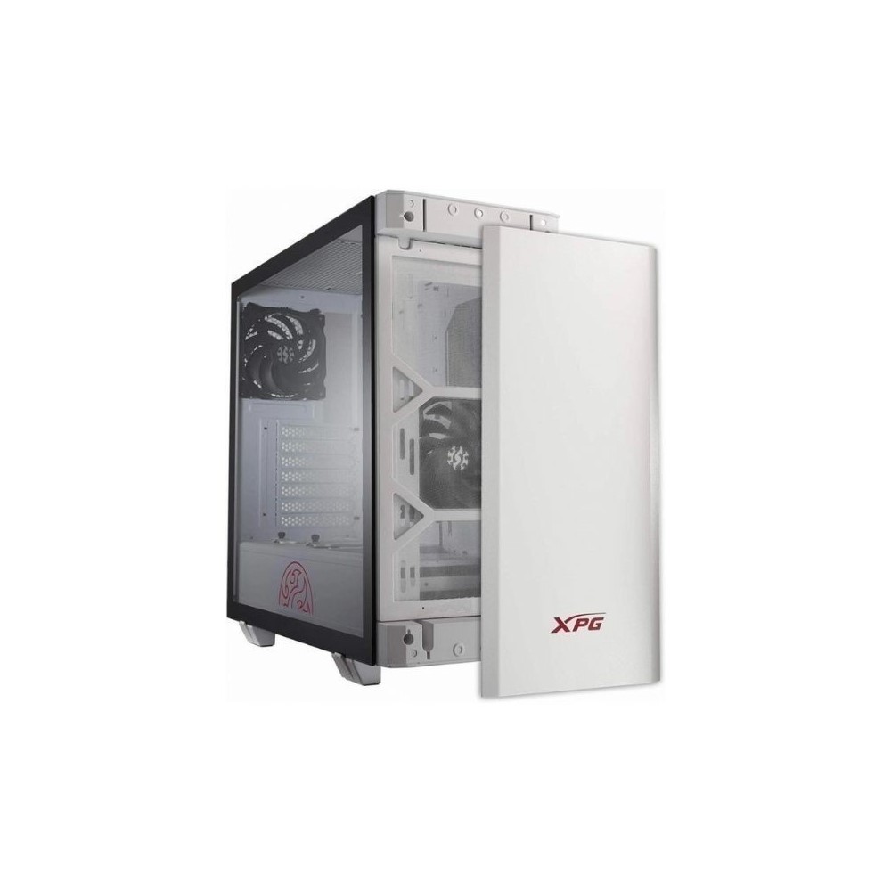 Additional Image for Chasis gamer XPG by ADATA INVADER Blanco / Vidrio templado X1 / 2 Fan cooler