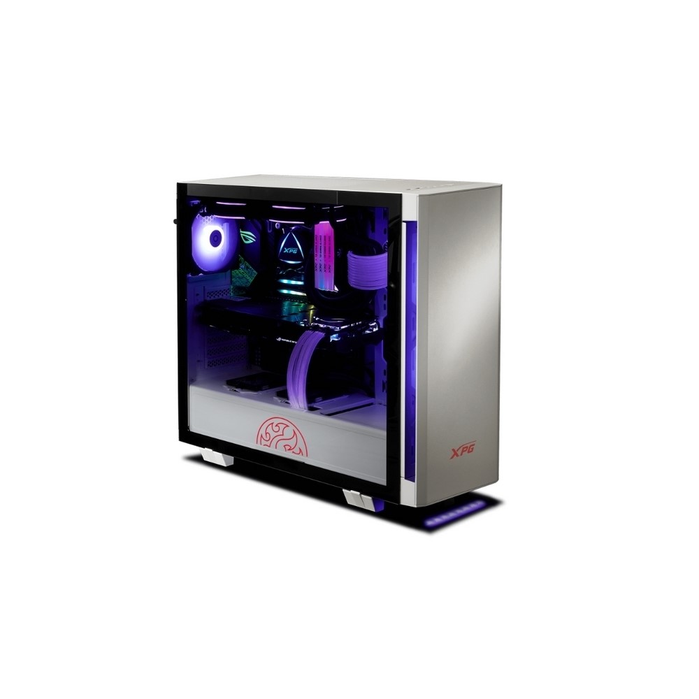 Additional Image for Chasis gamer XPG by ADATA INVADER Blanco / Vidrio templado X1 / 2 Fan cooler