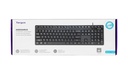 Teclado TARGUS USB Wired Keyboard, Spanish