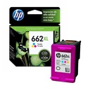 Combo De 2 Cartuchos De Tinta Hp Un 662XL Negro Y Un 662XL Tricolor  
