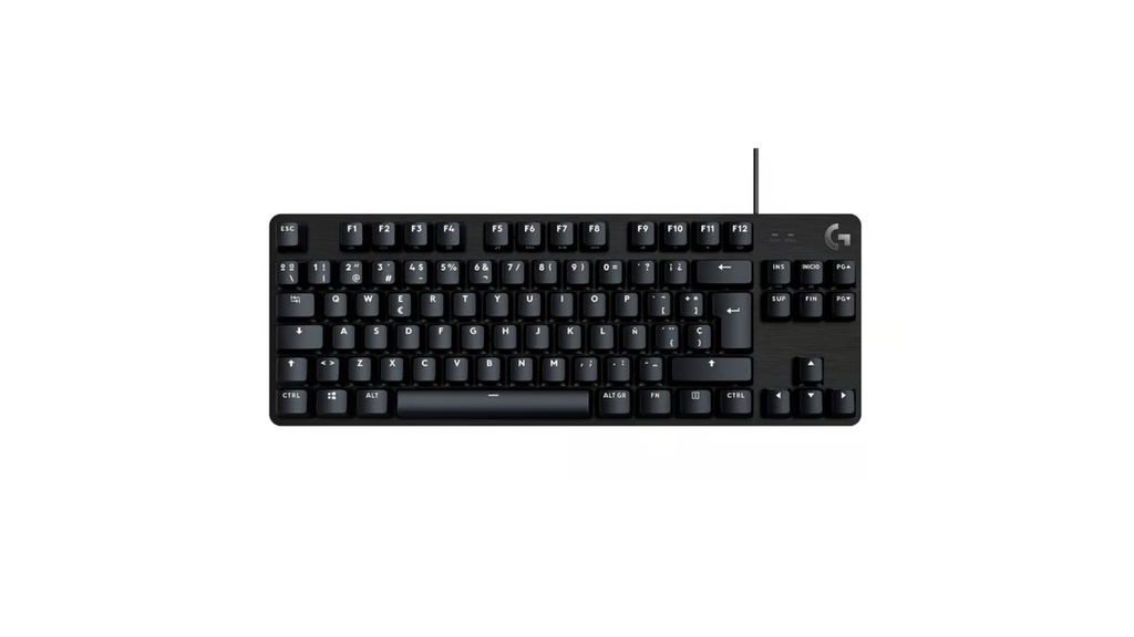 Teclado GENIUS Slimstar 126 QWERTY Numérico Color Negro