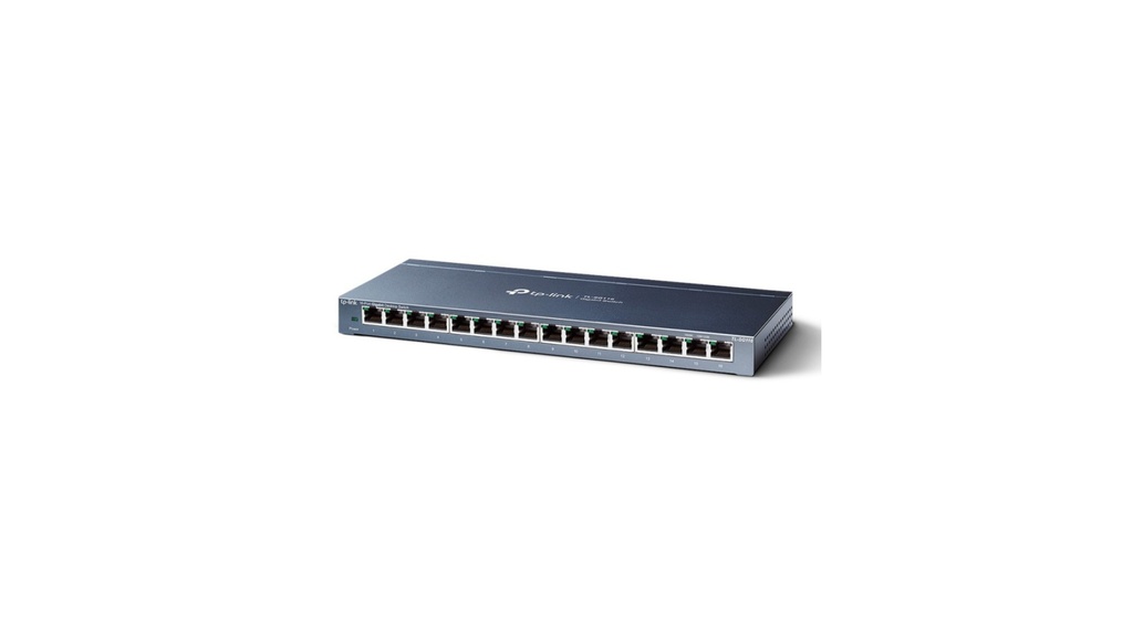 Switch TPLINK de 16 puertos PoE + RJ45