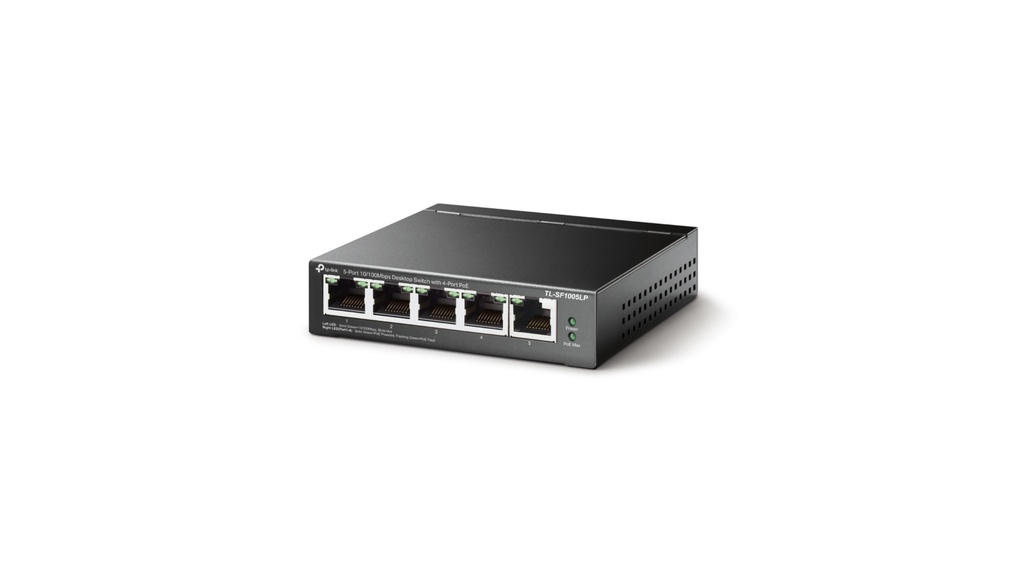 Switch TPLINK PoE de escritorio de 5 puertos