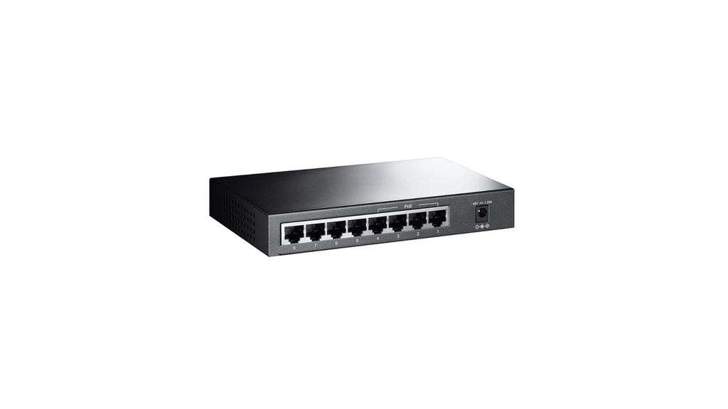 Switch PoE de escritorio Gigabit de 8 puertos