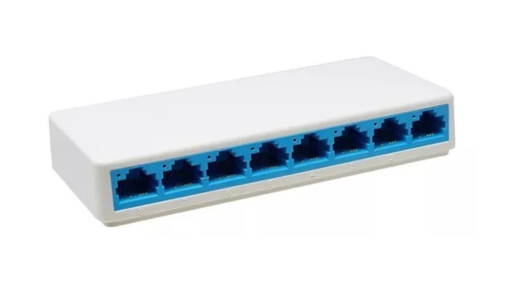 Switch MERCUSYS de Escritorio 8 Puertos COLOR Blanco