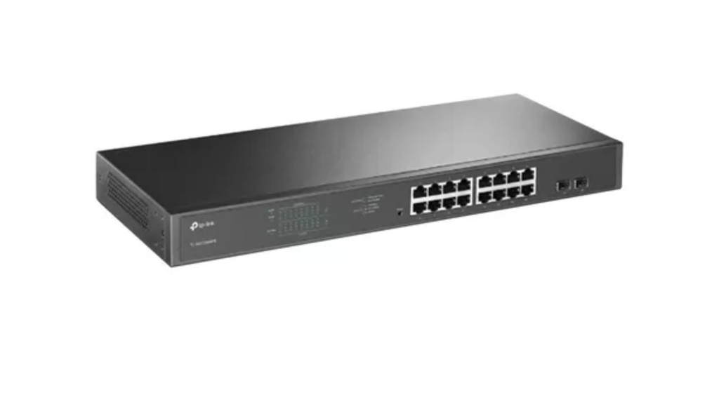 Switch Easy Smart de 16 Puertos Gigabit con 8 Puertos PoE+
