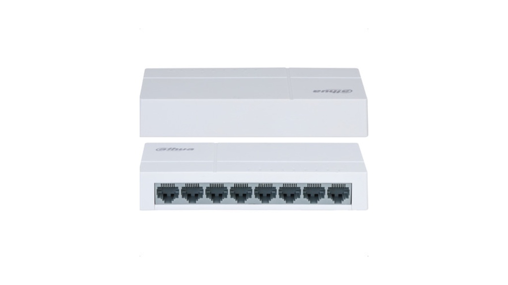 Switch Dahua Giga No Administrable 5 puertos 10/100/1000 (Plástico)