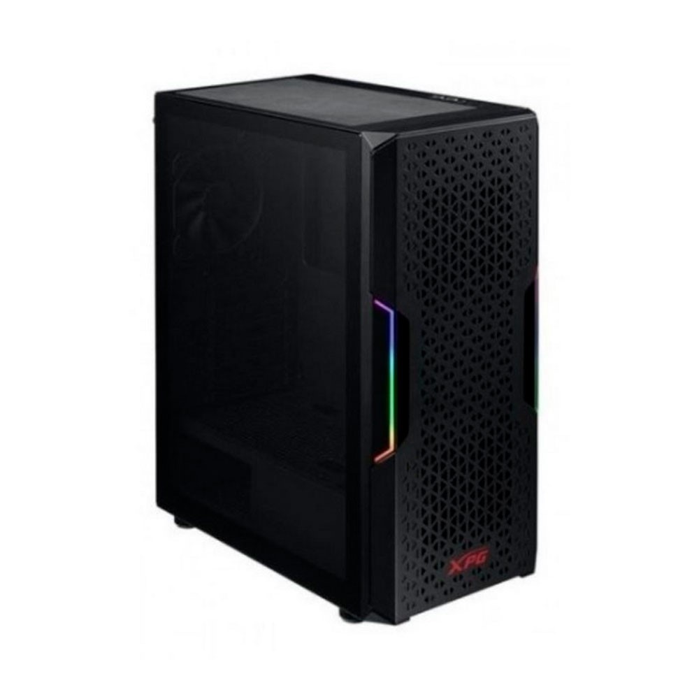 Additional Image for Chasis gamer XPG by ADATA STARKER Negro / ATX / Vidrio templado X1 / 1 Fan cooler ARGB + 1 Fan Cooler Standard + Fuente de poder XPG PROBE / 600 Watts / Certificada 80 Plus Bronze