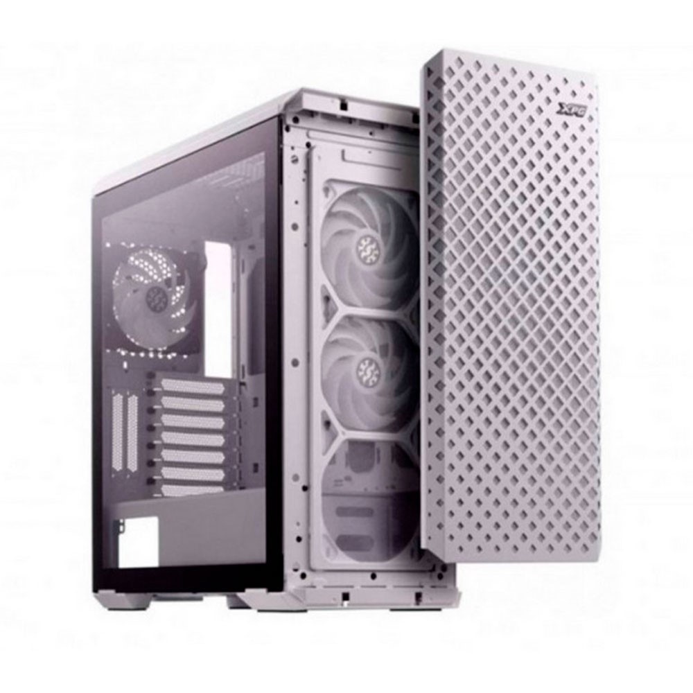 Additional Image for Chasis gamer XPG DEFENDER PRO Blanco / Vidrio templado X1 / 3 Fan cooler ARGB
