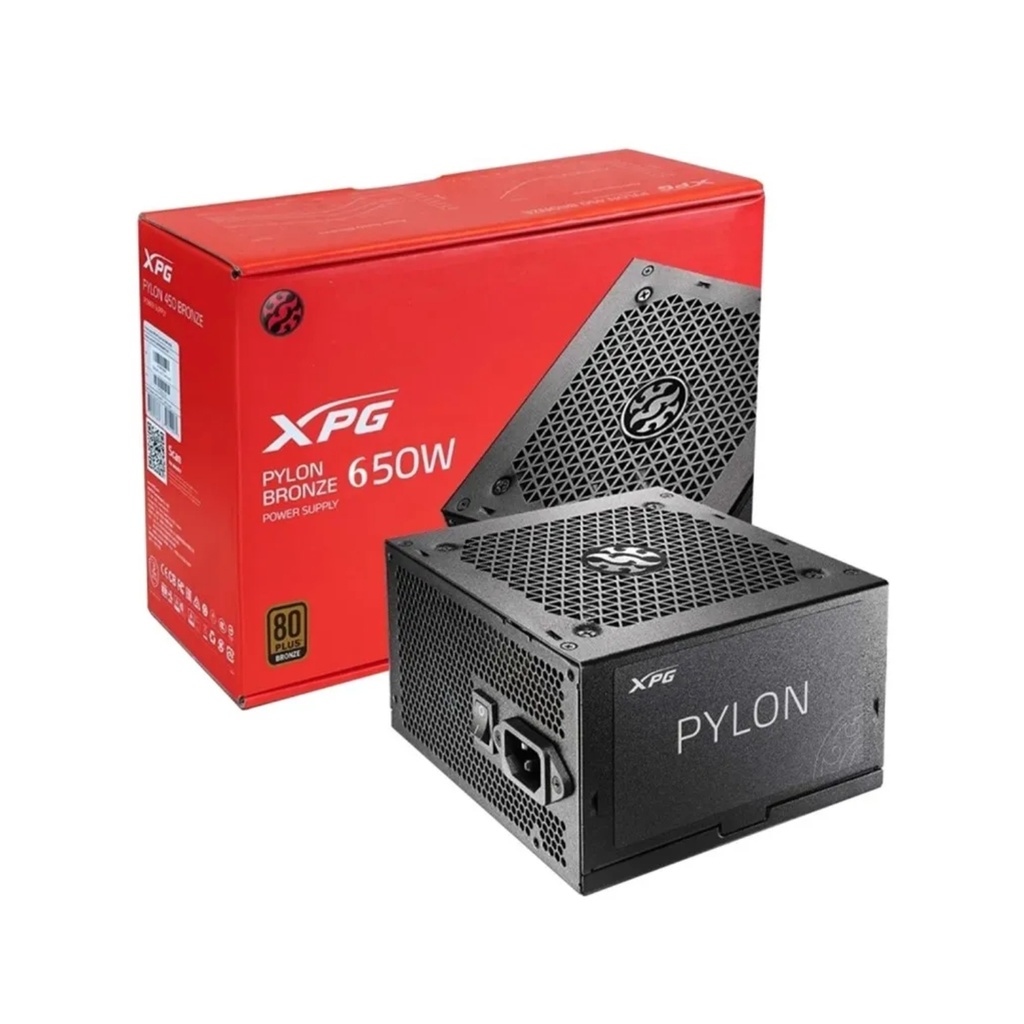 Additional Image for Fuente de poder gamer XPG by ADATA PYLON / 650 Watts / Certificada 80 Plus Bronce