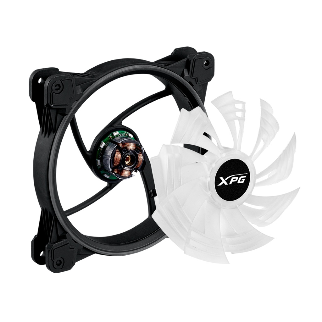 Additional Image for Fan Cooler (Ventilador) XPG by ADATA VENTO ARGB / 1.200 RPM / 60.000 Hrs. / 120 mm.