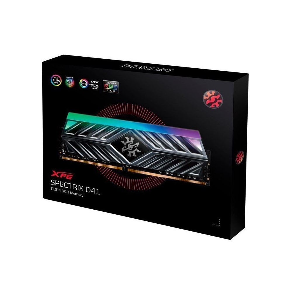 Additional Image for MEMORIA ADATA XPG SPECTRIX D41 DDR4 RGB 16GB 3200MHZ