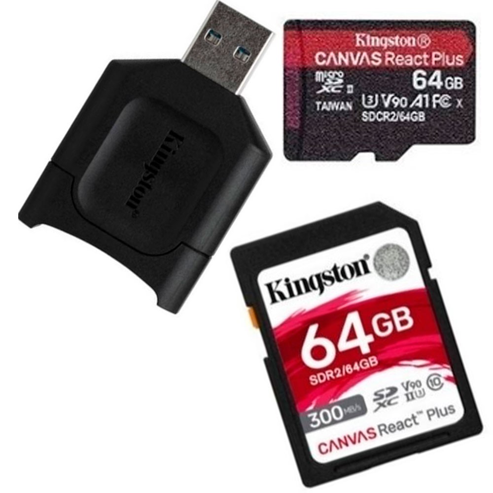 Additional Image for Micro sd kingston React Plus más lector MobileLite Plus UHS-I 64GB