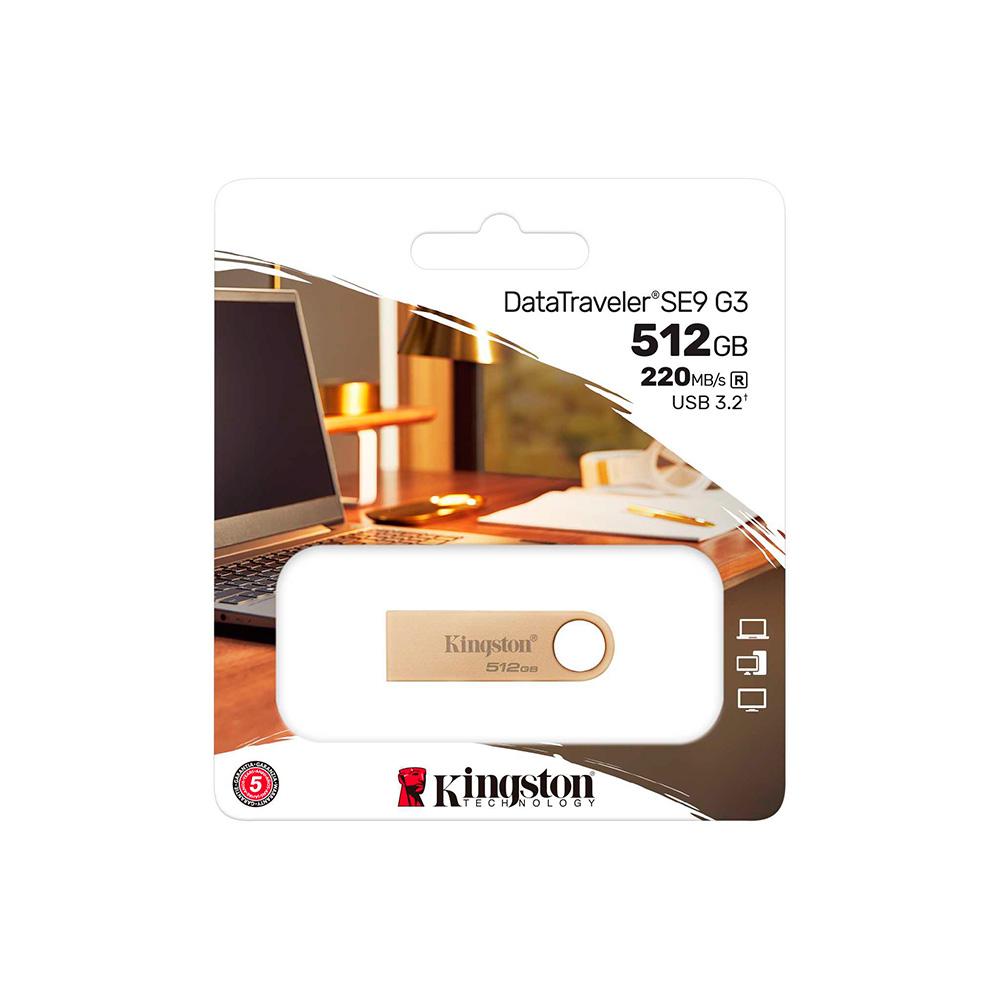 Additional Image for Memoria USB 512GB 220MB/s Metalica USB 3.2 Gen 1 DataTraveler SE9 G3