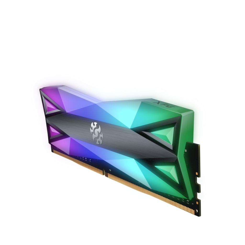 Memoria gamer XPG by ADATA SPECTRIX D60G DDR4 RGB 8GB 3.200 MHz / Gris