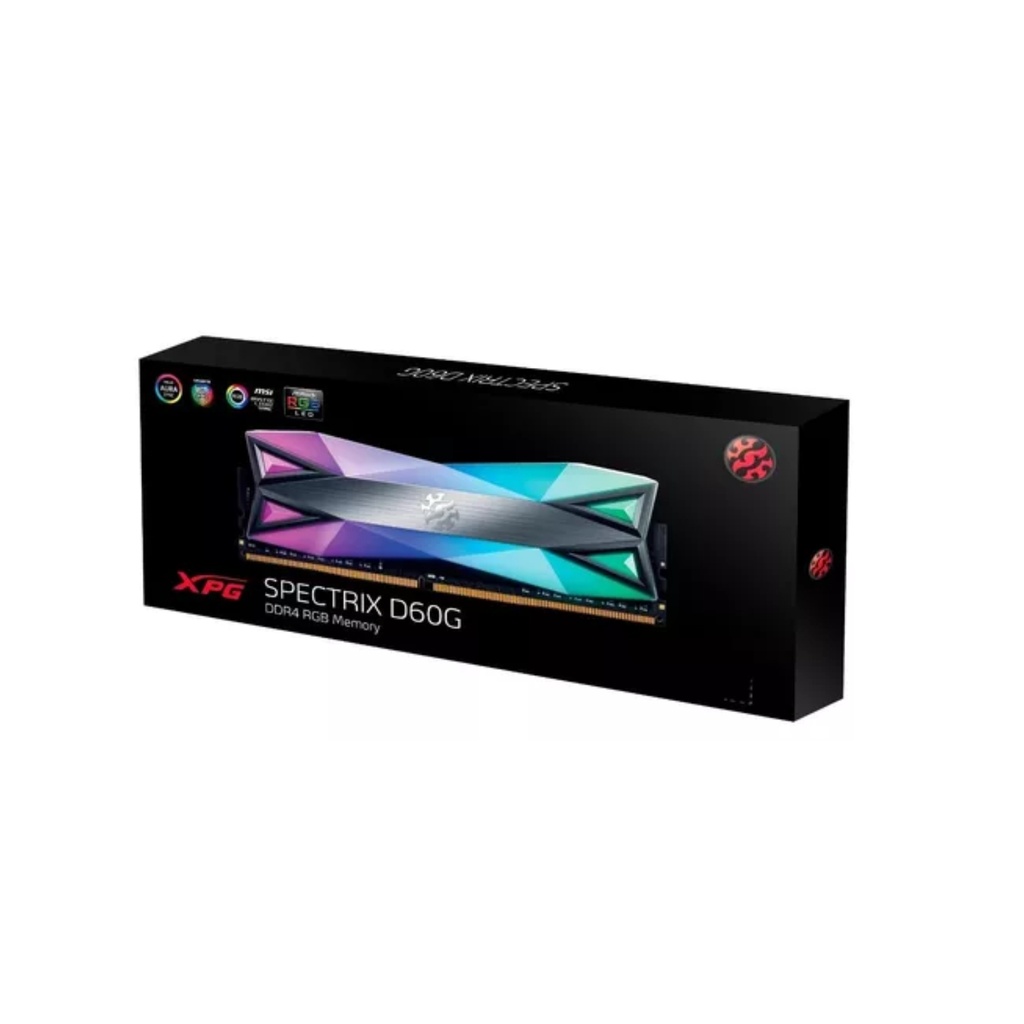 MEMORIA ADATA XPG SPECTRIX D60G DDR4 RGB 16GB 3200MHZ