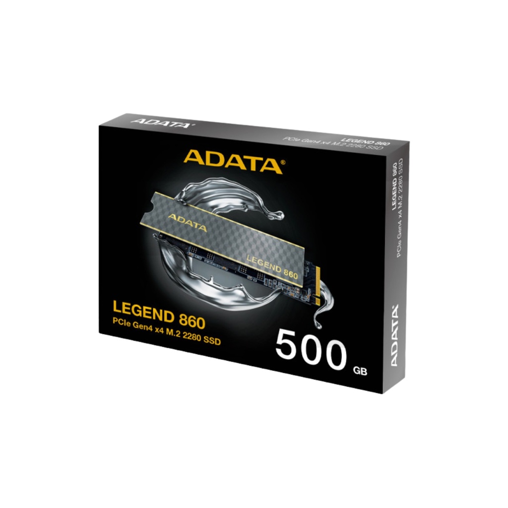 SSD M.2  LEGEND 860 500GB PCle Gen4 x4 M.2 2280 ( 6000 / 5000 )