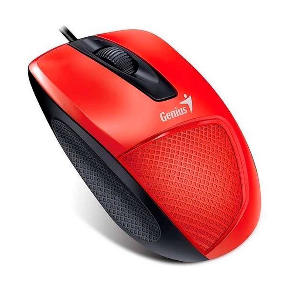 Additional Image for Mouse Alambrico GENIUS Ergonomico DX-150X USB Rojo
