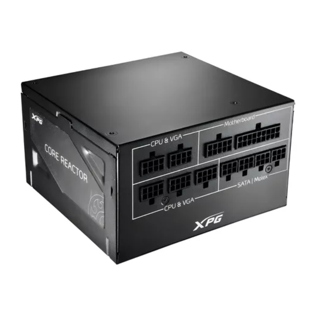 Fuente de Poder Gamer XPG 850W 80 Plus Gold Modular CORE REACTOR