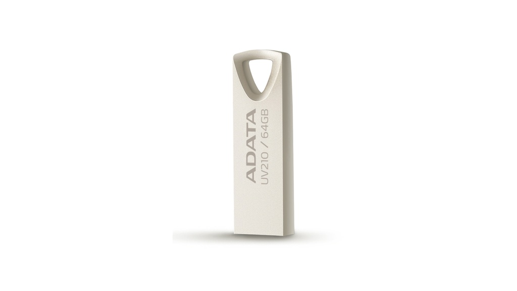 Memoria USB Adata UV210 64GB 2.0 plateado 