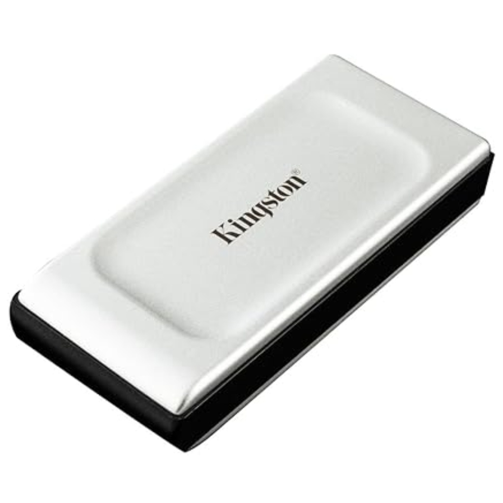 Unidad Solida Externa Portátil Kingston 4TB XS2000 USB-C 3.2 Gen 2x2 Color Plateado