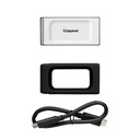 Unidad Solida Externa Portátil Kingston 4TB XS2000 USB-C 3.2 Gen 2x2 Color Plateado