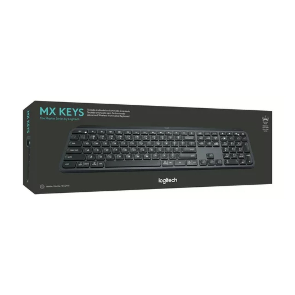 Teclado Logitech MX Keys S Bluetooth - Inalámbrico