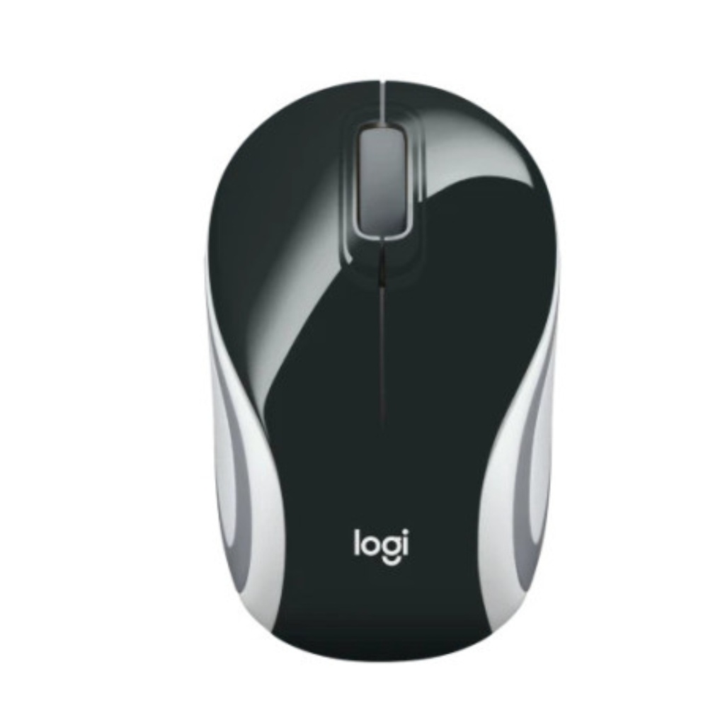 Mini Mouse Inalámbrico Logitech M187 LAT- Color Negro